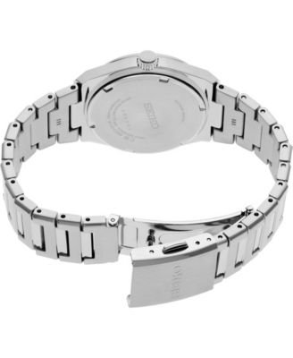 Women's Diamonds Silver Stainless Steel Bracelet Watch, 34mm 