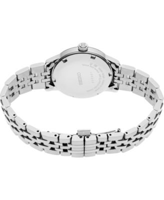 Women's Presage Cocktail Time Mid-Size Stainless Steel Automatic Bracelet Watch, 34mm