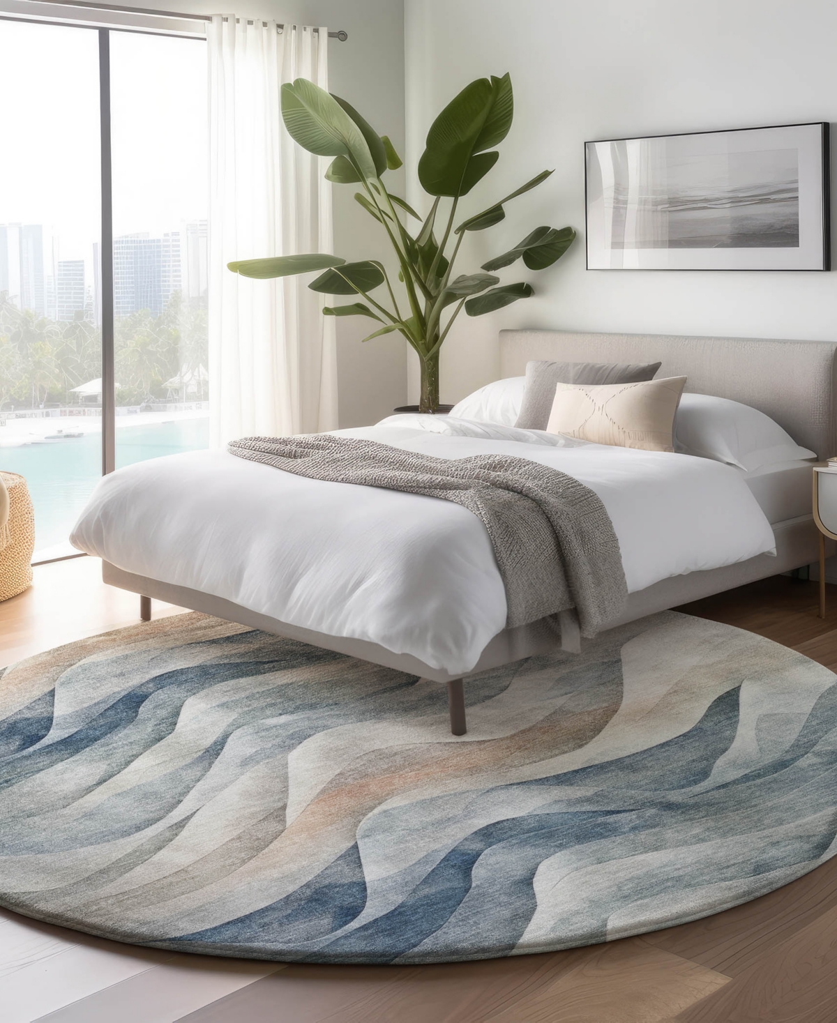 Dalyn Pacifica PA3 8'x8' Round Area Rug