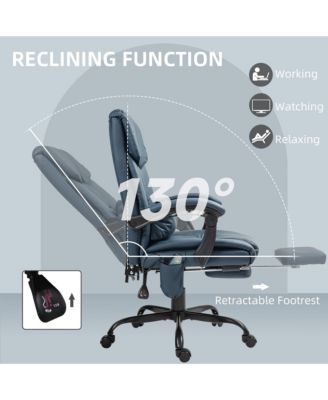 Massage Office Chair, Office Chair with 6 Vibration Points,