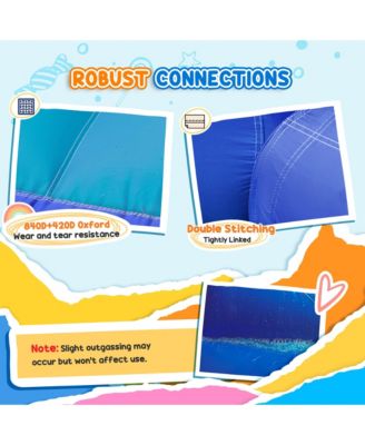 5 in 1 Inflatable Bounce House Water Slide with 550W Blower