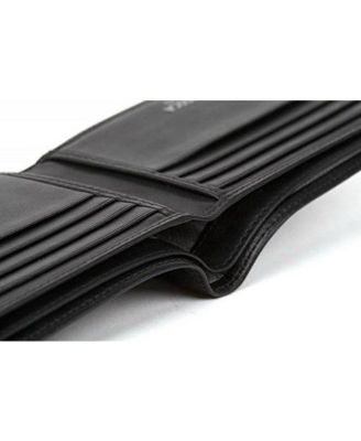 Men's Nappa Vitello Credit Wallet with I.D. Passcase