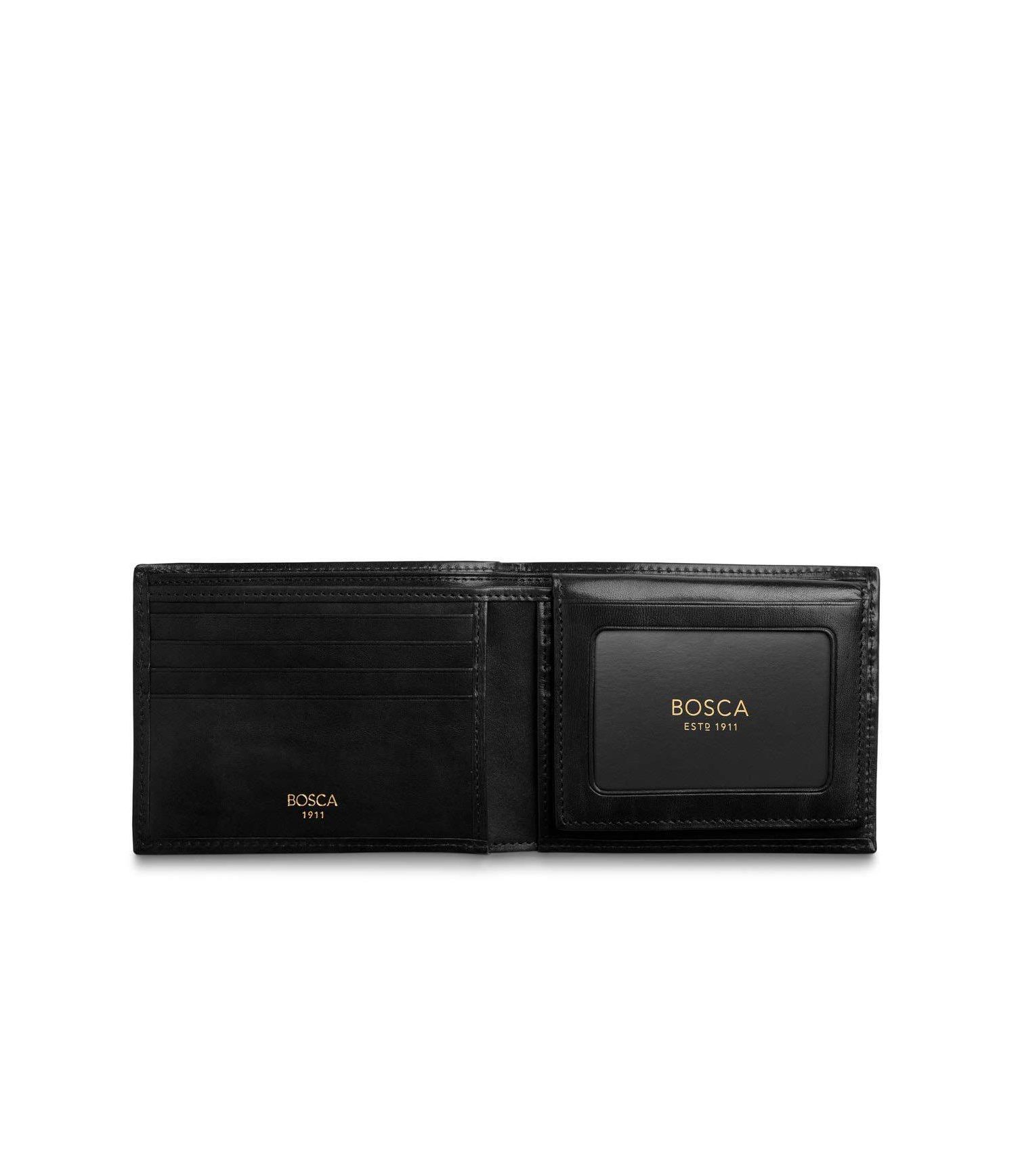 Men's Old Leather Credit Wallet with I.D. Passcase