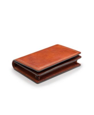 Men's Dolce Full Gusset 2 Pocket Card Case With ID, Amber