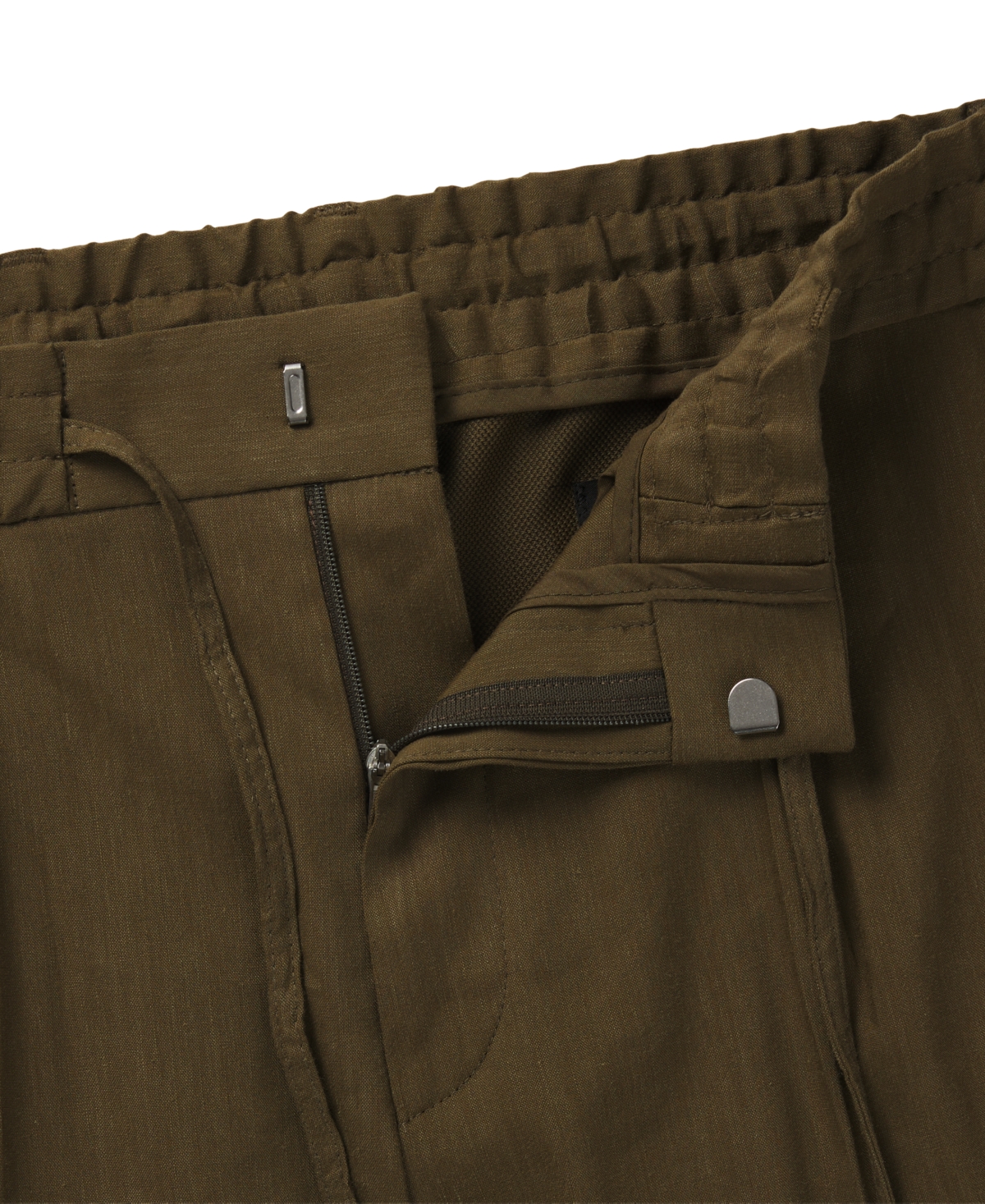 Boss by Hugo Men's Linen Blend Tapered-Fit Tailored Trousers