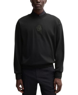 Hugo Boss - Men's Relaxed Fit Monogram Cotton Sweatshirt