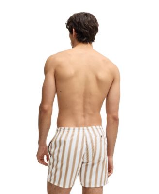 Men's Printed Quick-Drying Swim Shorts