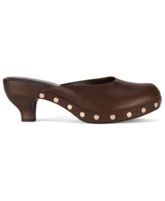 Women's Cloguette Wooden Platform Slip-On Clogs
