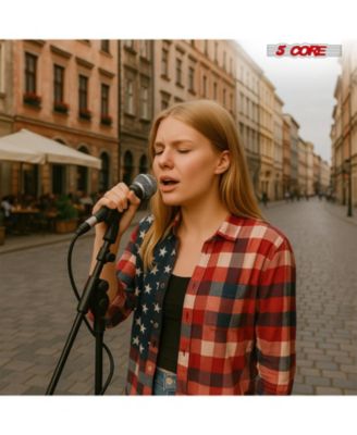 Microphone For Singing Karaoke Mic XLR Dynamic Mic Cardioid Unidirectional Microfono - 2PCS