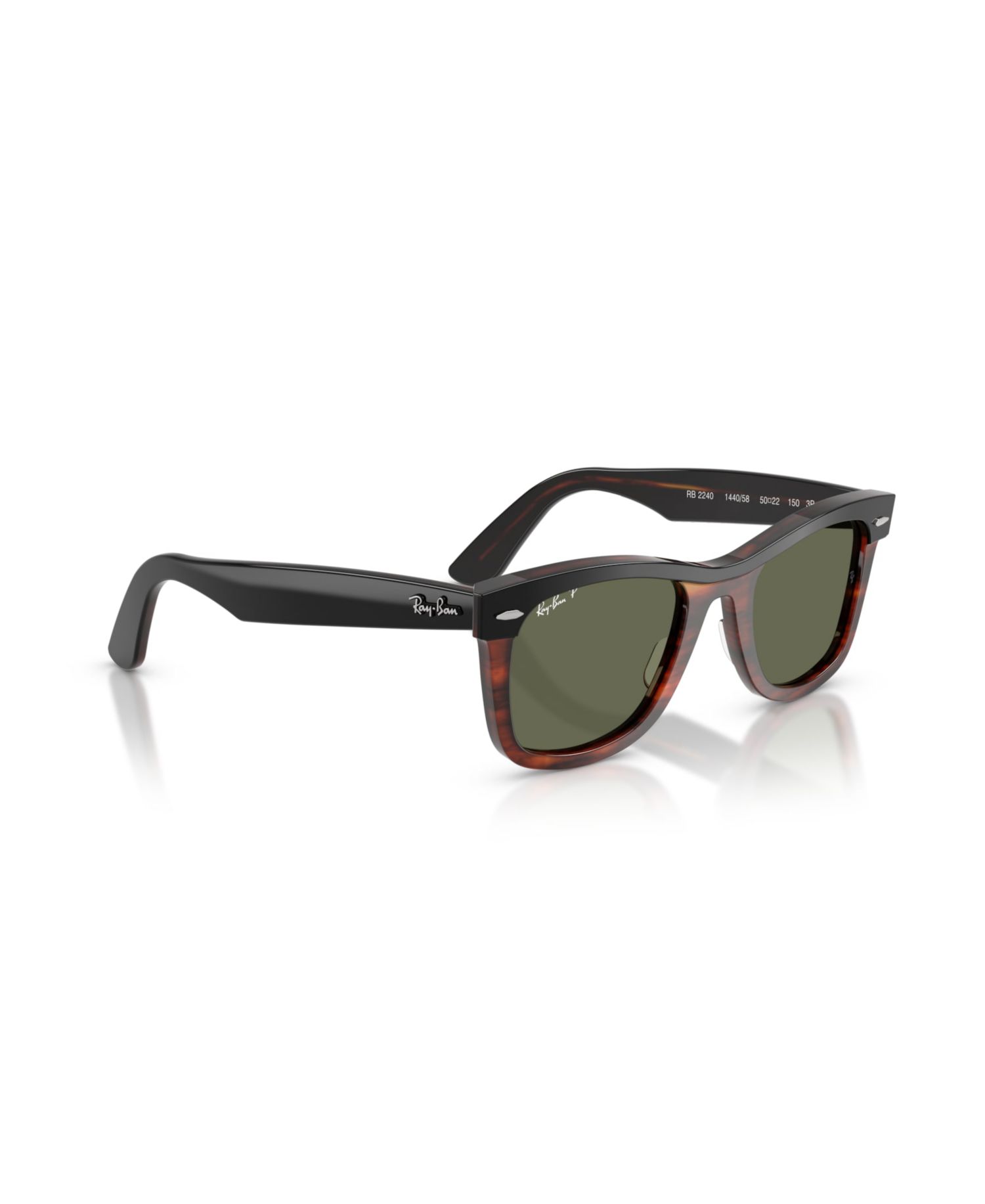 Unisex Polarized Sunglasses, Wayfarer Street Neat RB2240