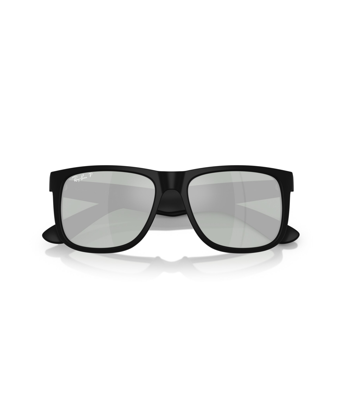 Ray Ban Men's Polarized Sunglasses, Justin Rb4165 In Black