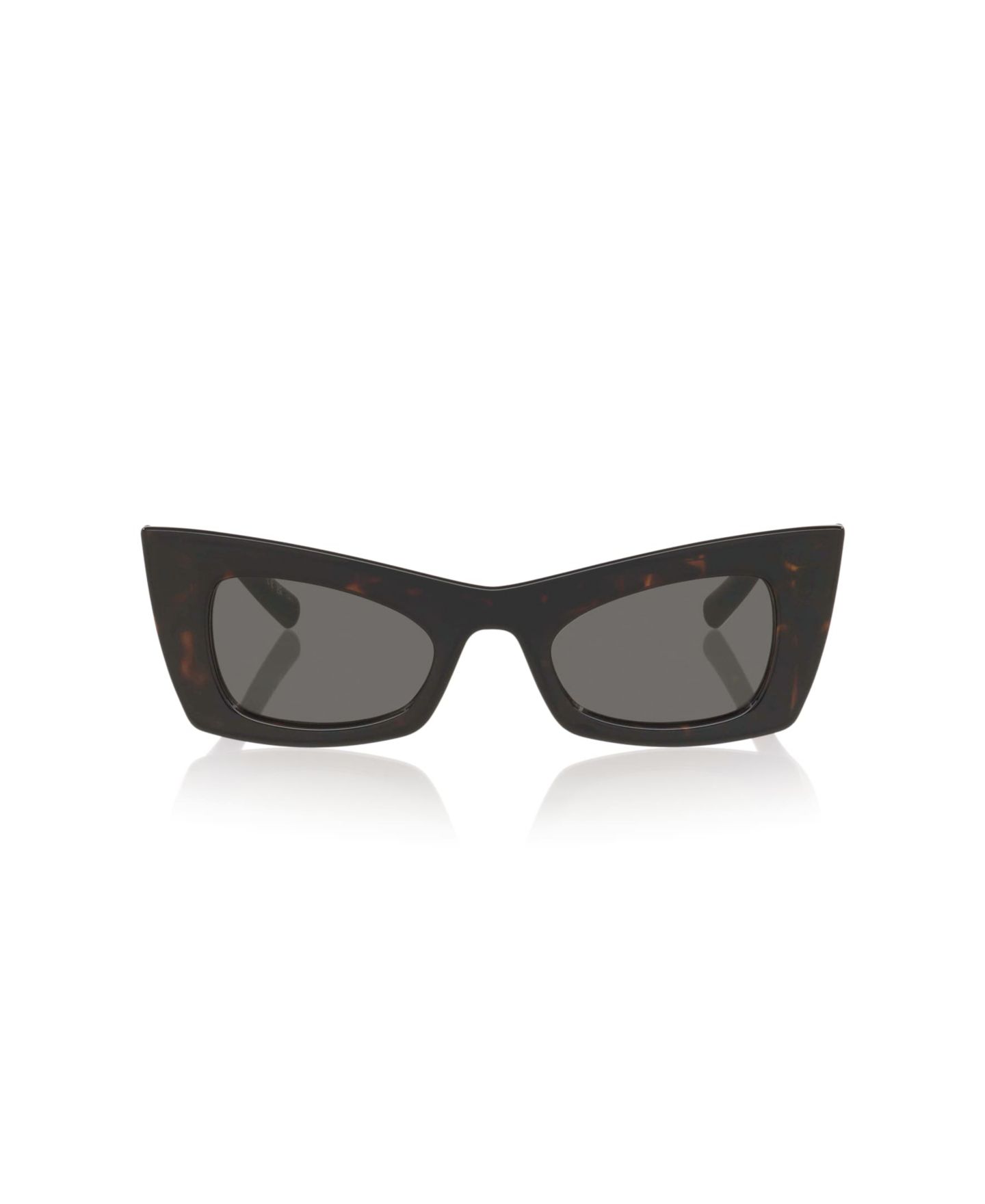Женские солнцезащитные очки Saint Laurent Sunglasses, SL 702, цвет: Черепаховый / Серый — фото 4