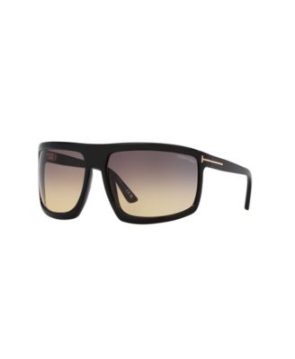 Tom Ford - Wipe clean Injected Imported Frame Shape: Square Frame Material: Injected  Gender: Womens, Mens, Unisex Eye/Bridge/Temple Width: 68/16/120  Best for Face Shape: Round  Case or microfiber pouch included