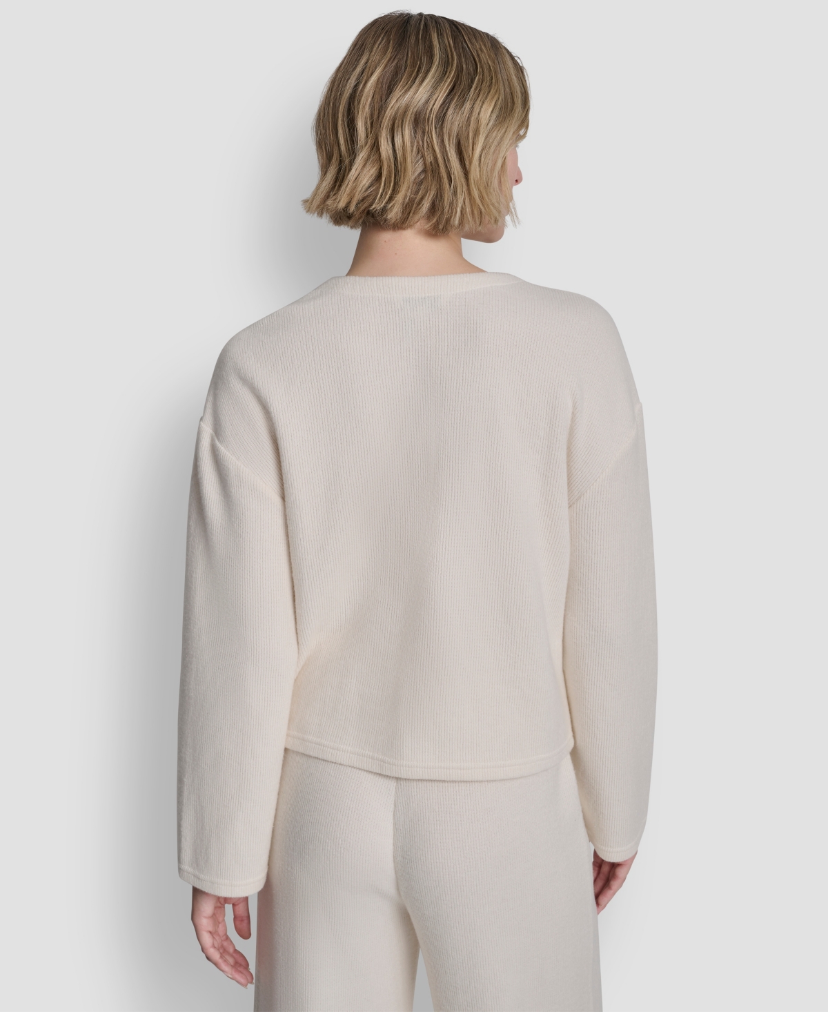 Dkny Jeans Petite Long-Sleeve Button Front Cardigan