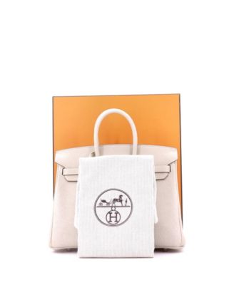 Birkin 25 Handbag Light Togo with Rose Gold Hardware