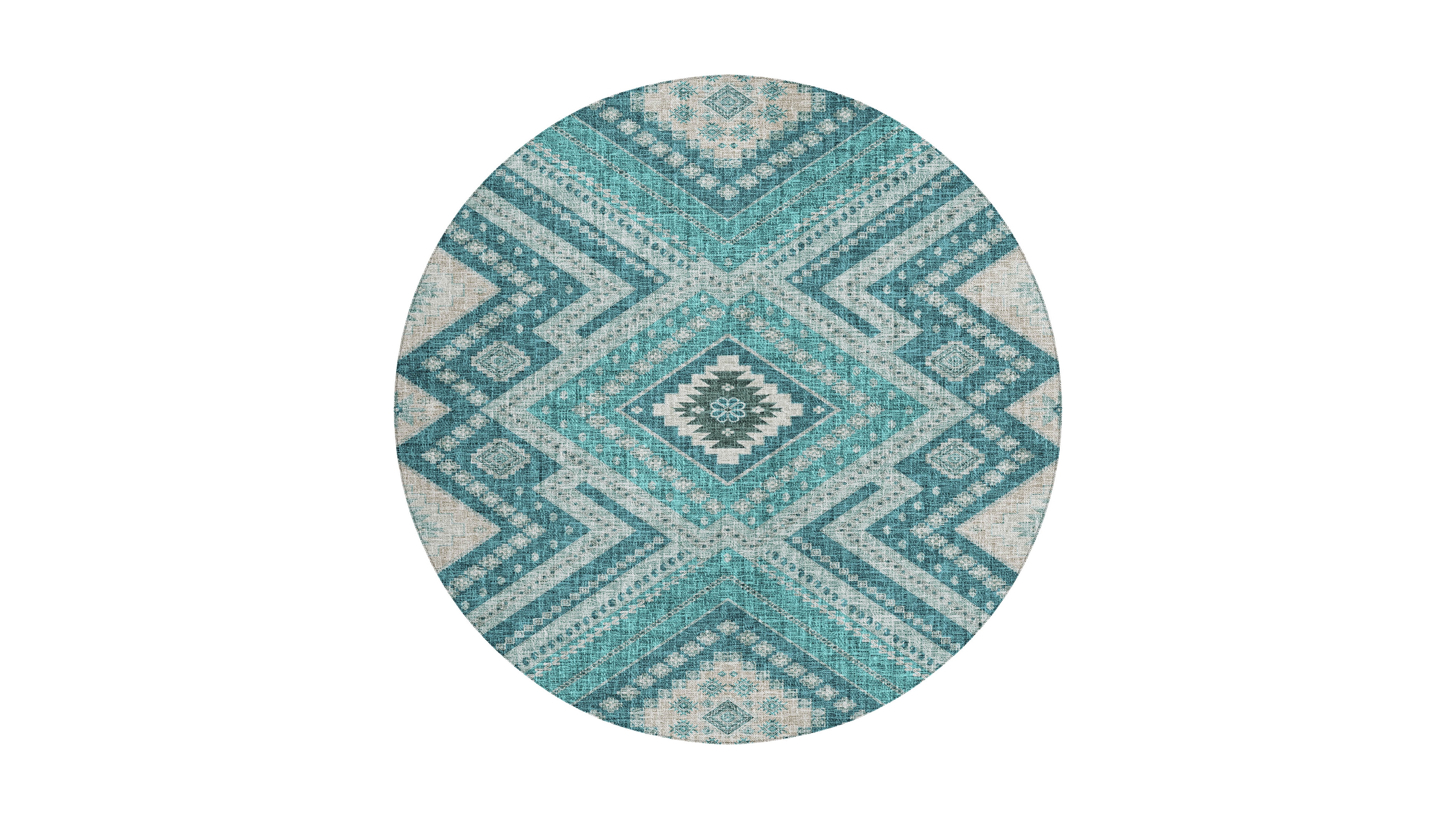 Dalyn Portico PO5 8'x8' Round Area Rug