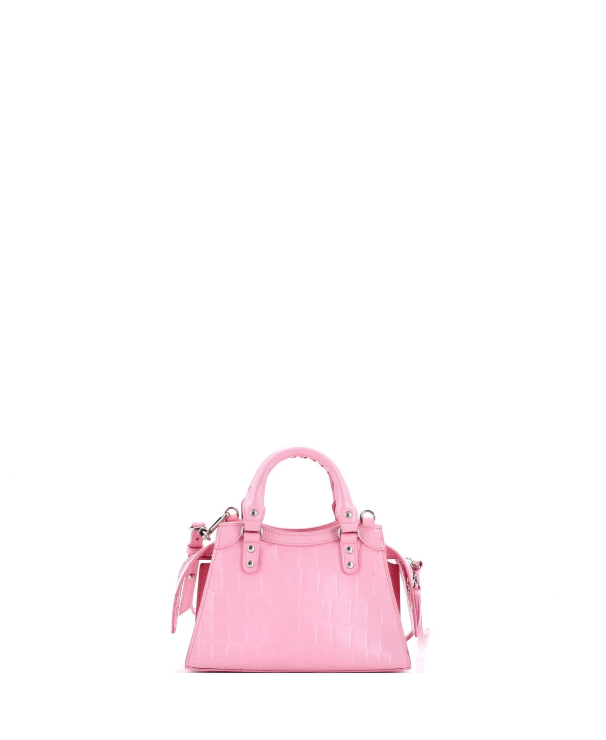 Pre-Owned Balenciaga Mini Neo Classic City Bag Embossed Leather