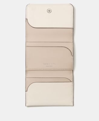 Halo Fine Grain Leather Trifold Wallet