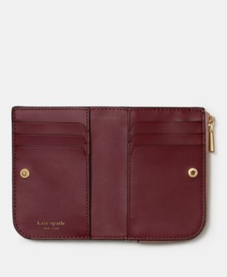 Devin Pebbled Leather Compact Wallet