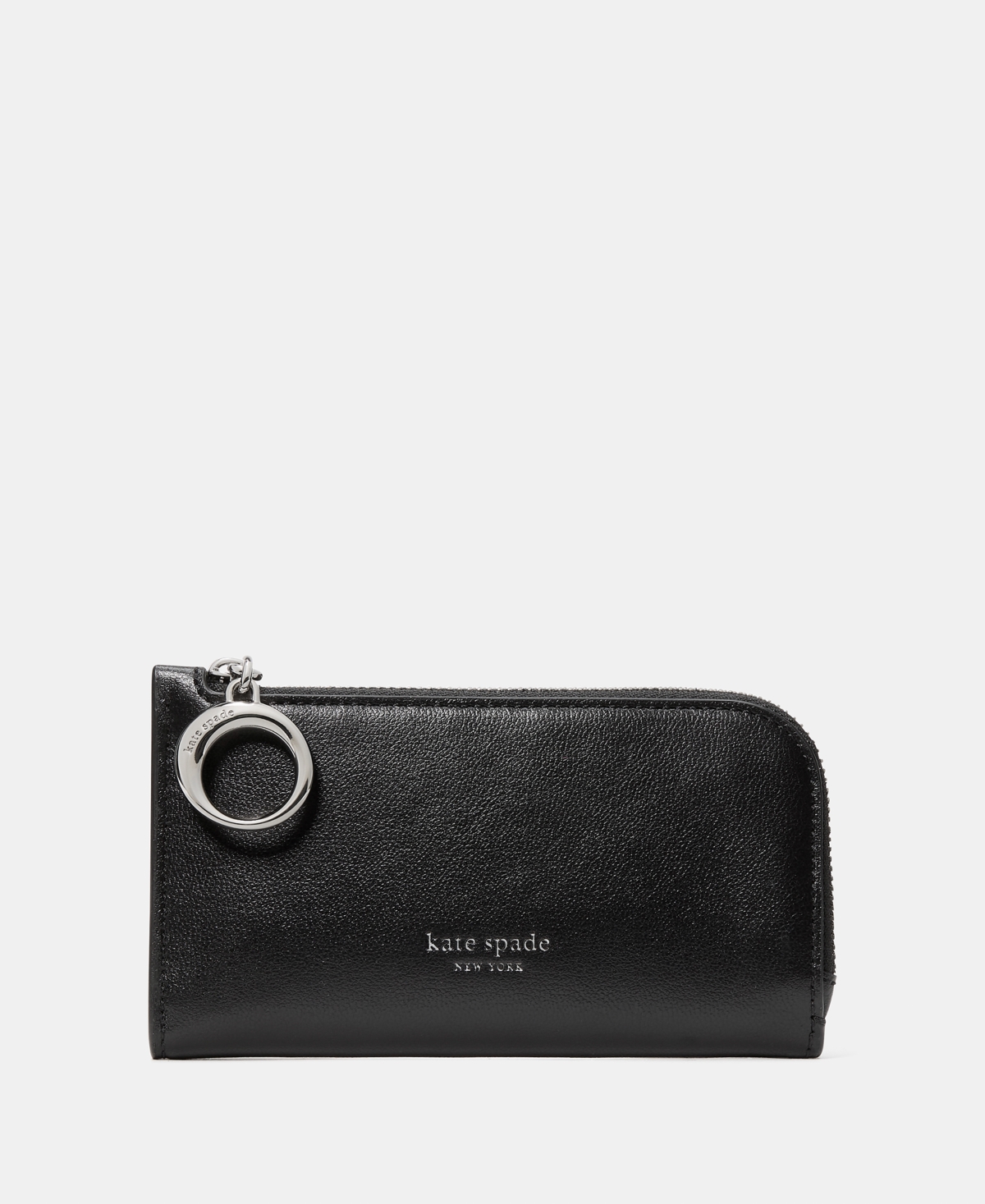 kate spade new york Halo Fine Grain Leather Slim Bifold Wallet