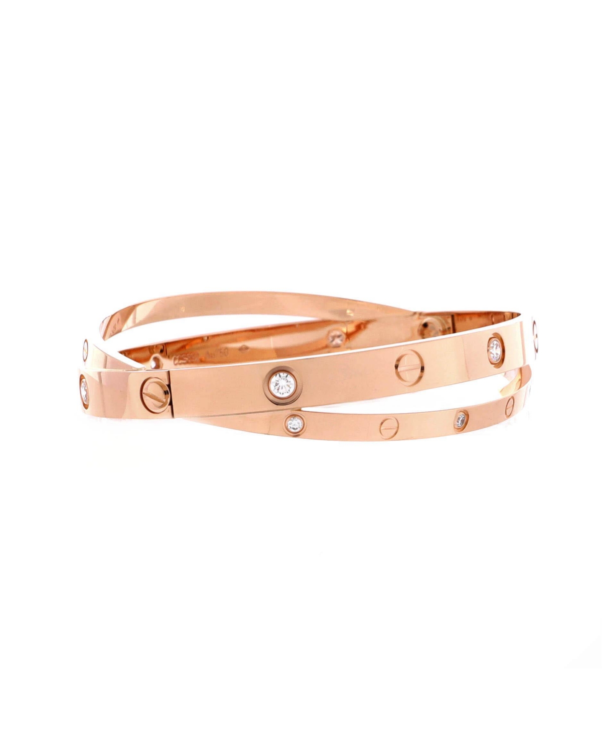 Pre-Owned Cartier Double Love Bracelet