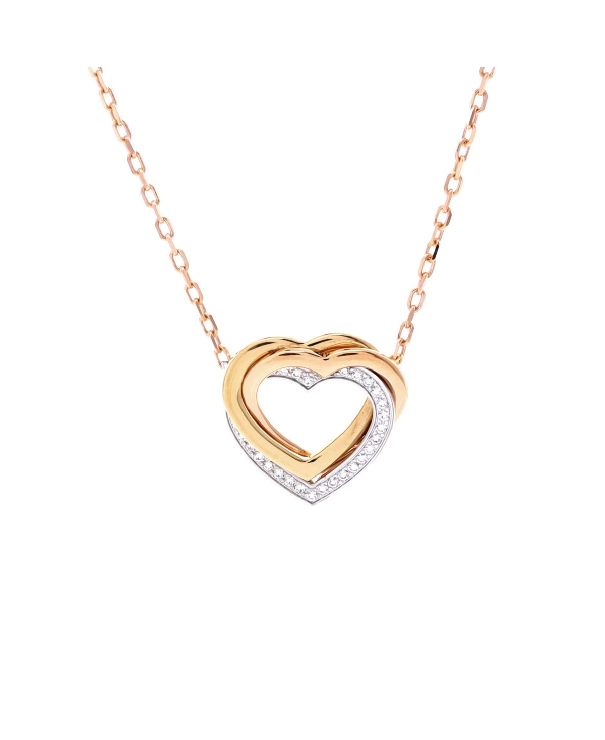 Pre-Owned Cartier Trinity de Cartier Heart Pendant Necklace