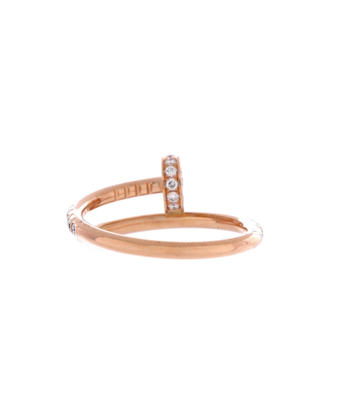Pre-Owned Cartier Juste un Clou Paved Ring