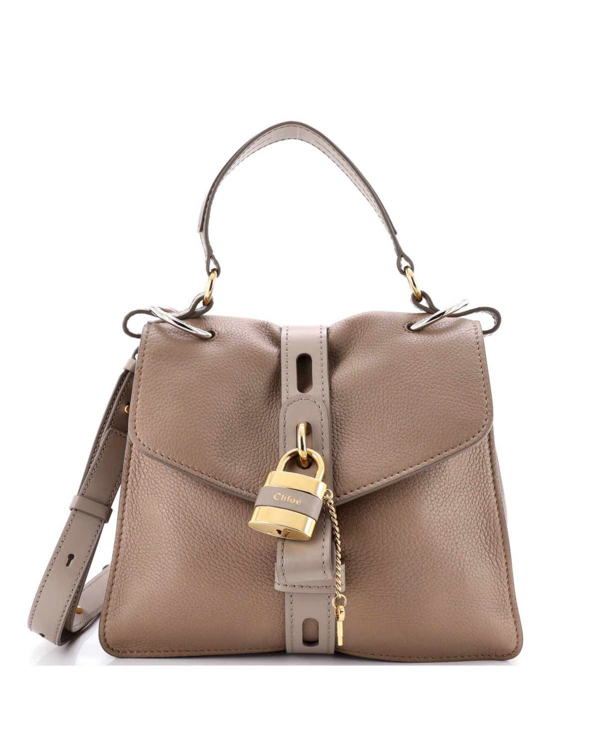 Pre-Owned Chloe Medium Aby Day Bag Leather