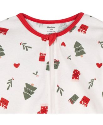 Baby Girls 2-Pack Snug Fitting Footless Pajamas