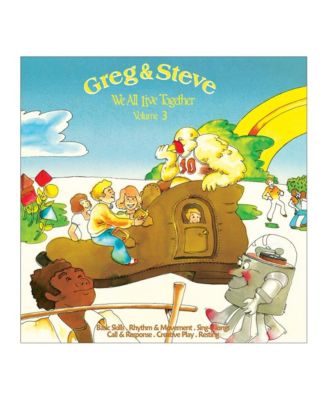 Greg & Steve: We All Live Together CDs - Set of 4