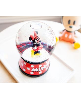 Disney Minnie Mouse Light-Up Collectible Snow Globe | 6 Inches Tall
