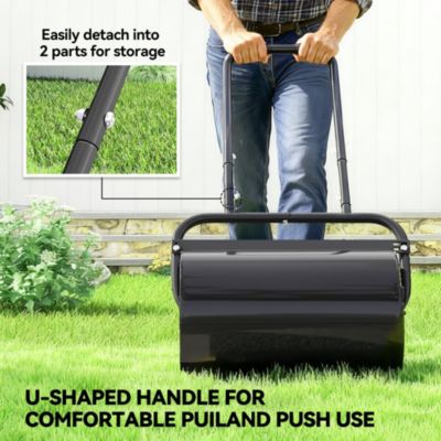 Push/Tow Lawn Roller for Yard and Sod Flattening