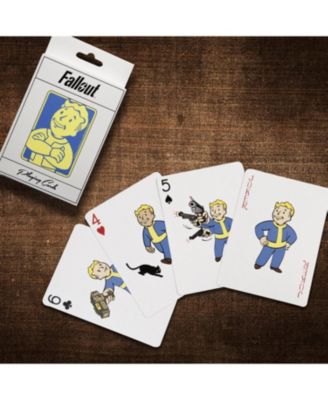 Fallout Vault Boy Playing Cards