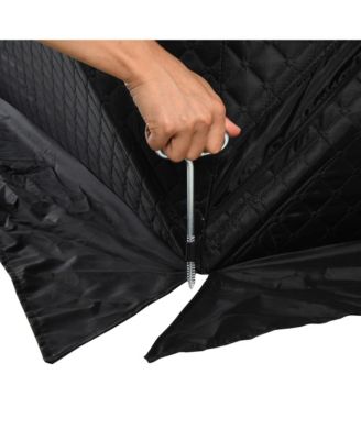 Ice Fishing Shelter for 2, Pop Up Ice Tent,