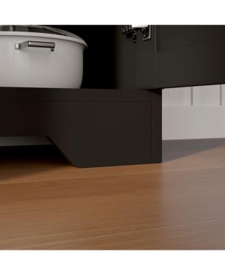 Kitchen Storage Sideboard, Buffet Cabinet with Barn Doors,