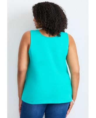 Women's Plus Size Basic Layering Tank