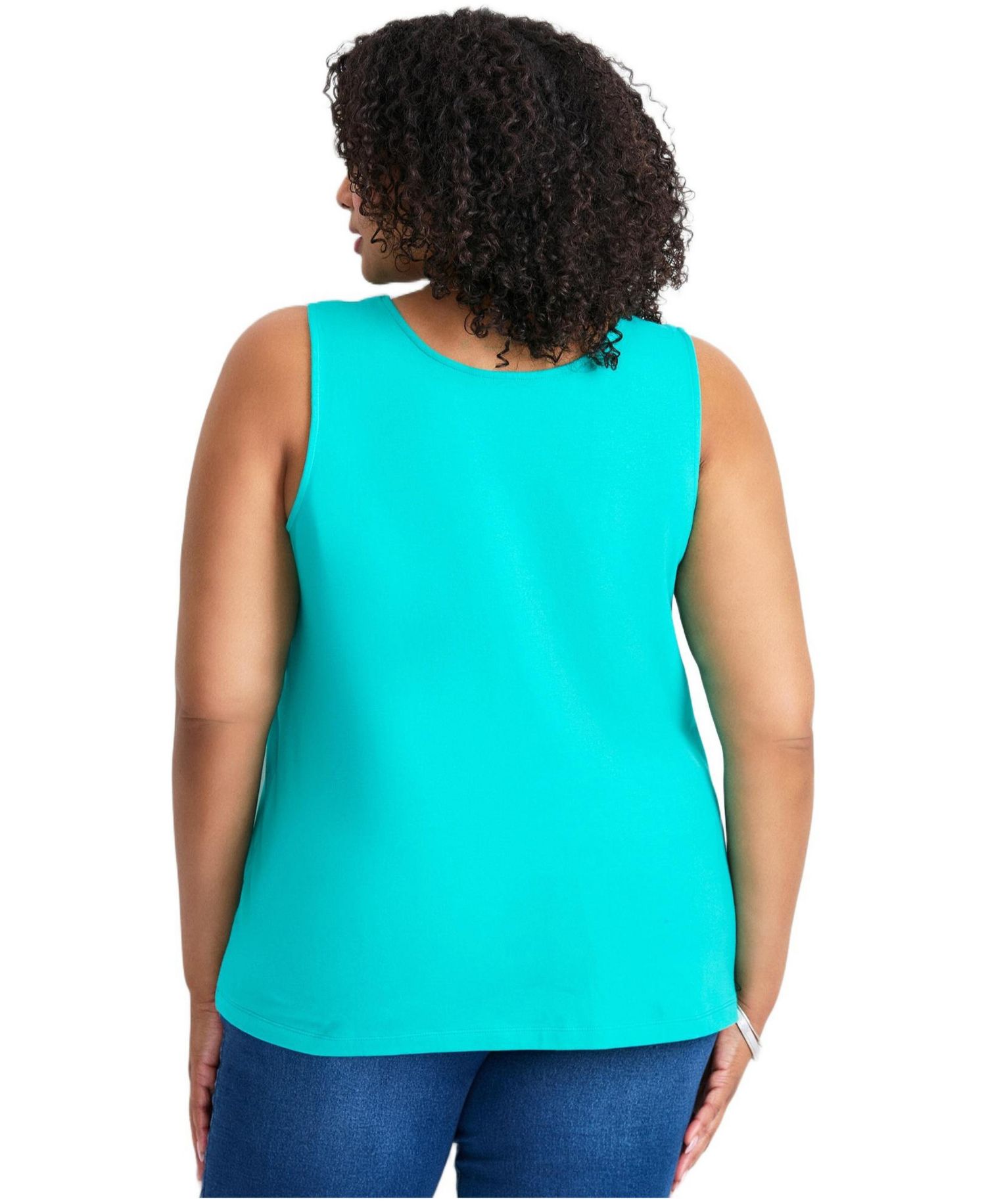 Plus Size Basic Layering Women's Tank