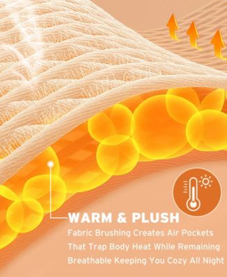 Intelligent Design Novelty Printed Flannel 4-Pc. Sheet Set, Queen