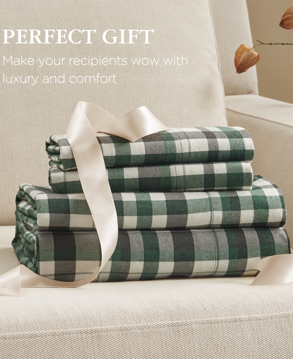 Woolrich Printed Flannel 4-pc. Sheet Set, Full