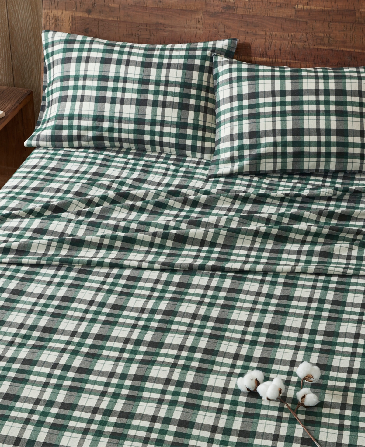 Woolrich Printed Flannel 4-pc. Sheet Set, King