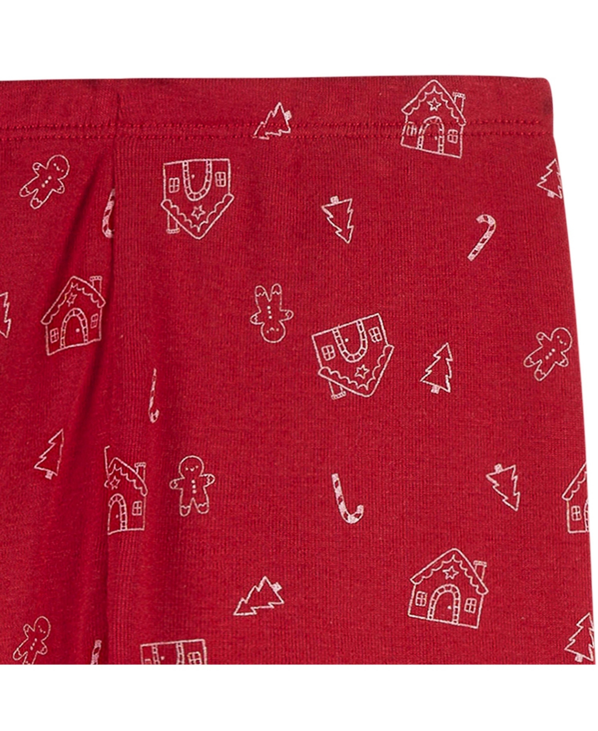 Gerber Baby Neutral 2-Piece Snug Fitting Pajama Set, Gingerbread House