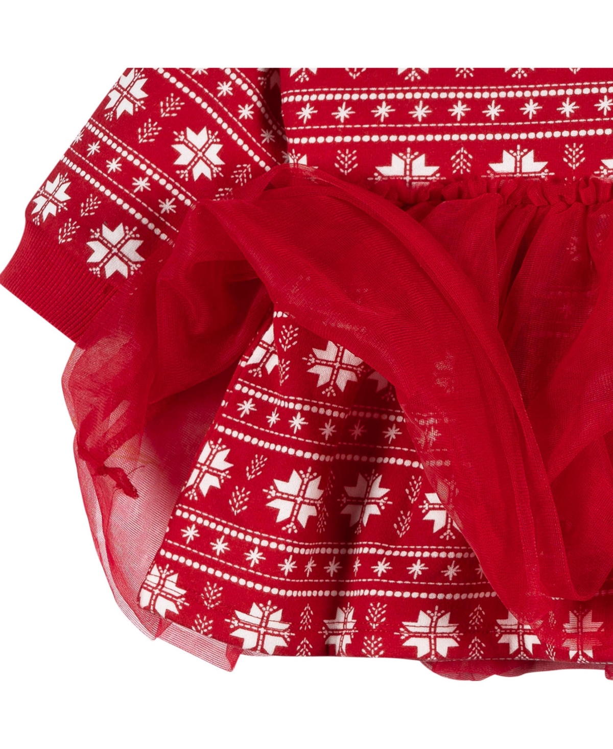 Gerber Baby Girls Tulle Dress, Red Christmas, 0-3 Months