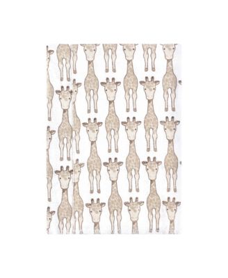 Cotton Flannel Burp Cloths 7-Pack, Giraffe , One Size