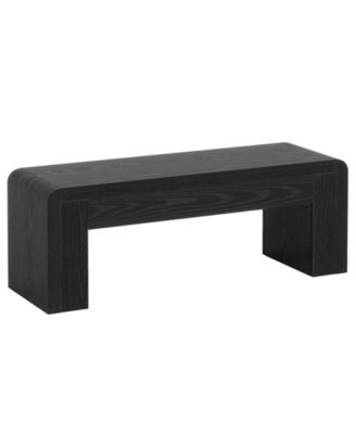 Farmhouse End of Bed Bench for Bedroom, 47.24-Inch Long Entryway Bench