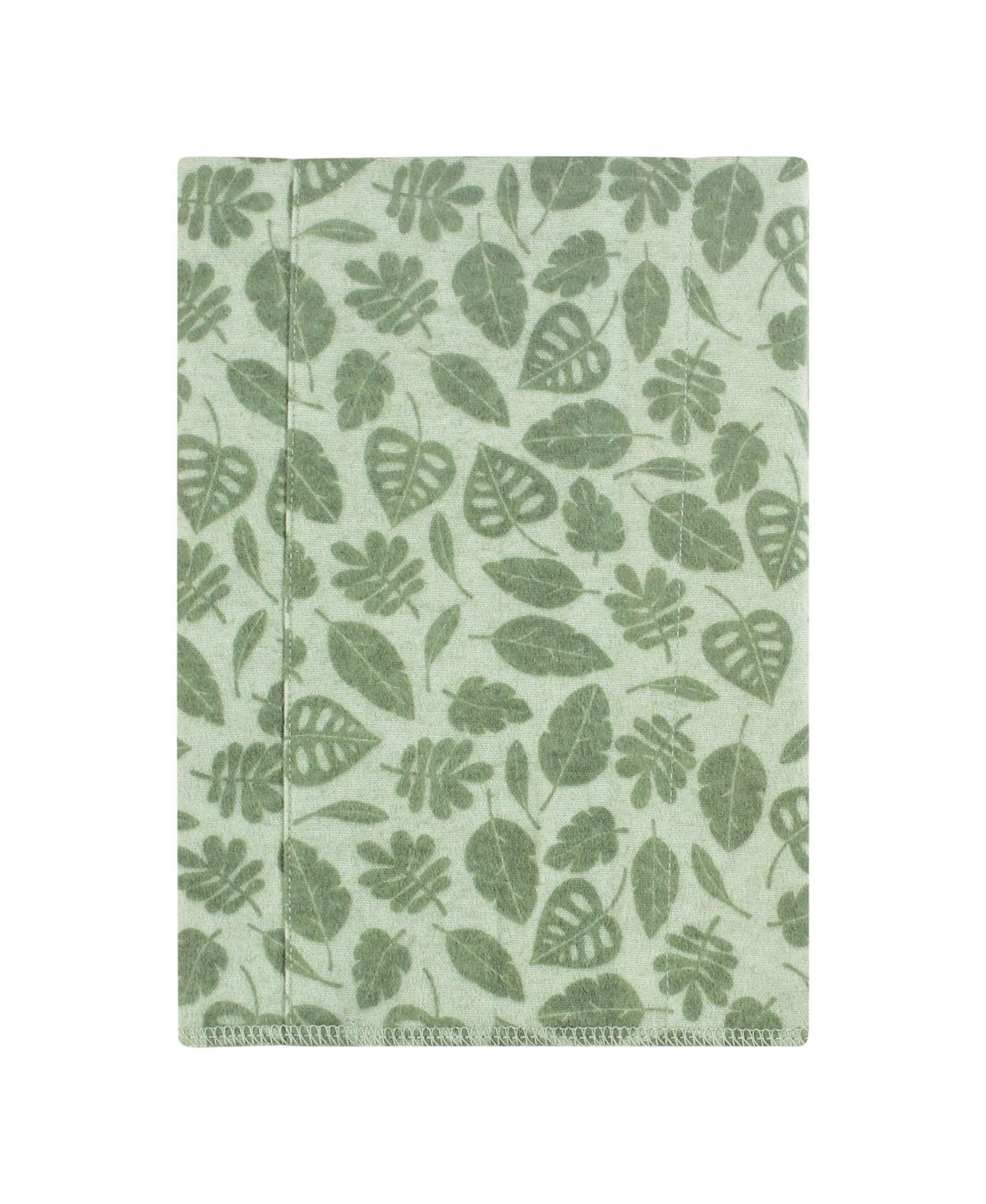 Hudson Baby Cotton Flannel Burp Cloths 7-Pack, Wild Leaf Safari , One Size