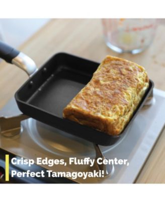 - Tamagoyaki Japanese Omelette Pan/Egg Pan - Black/Medium