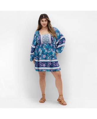 Women's Plus Size Jasmine Micro Mini Dress