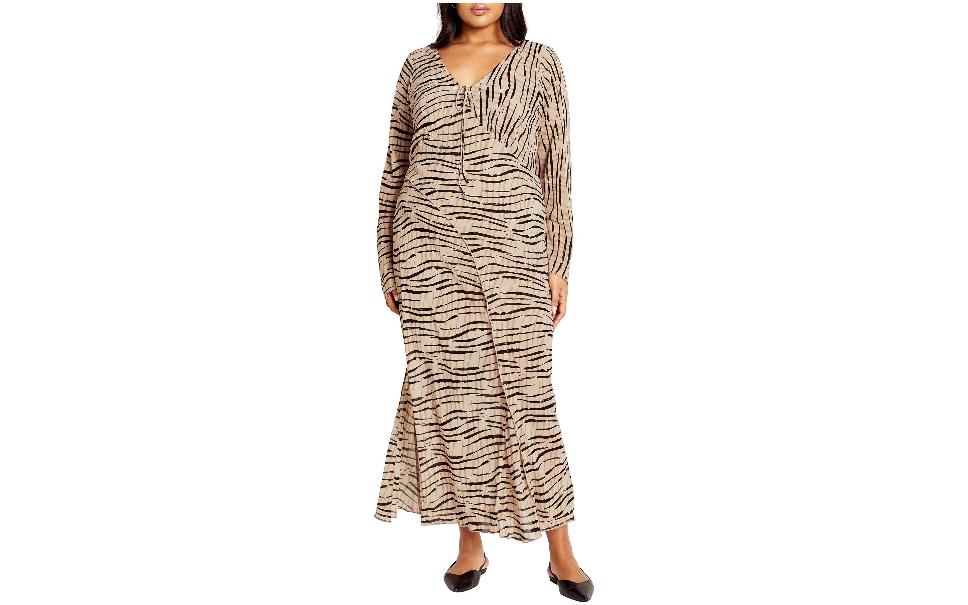 City Chic Women's Anthea Print Maxi Dress