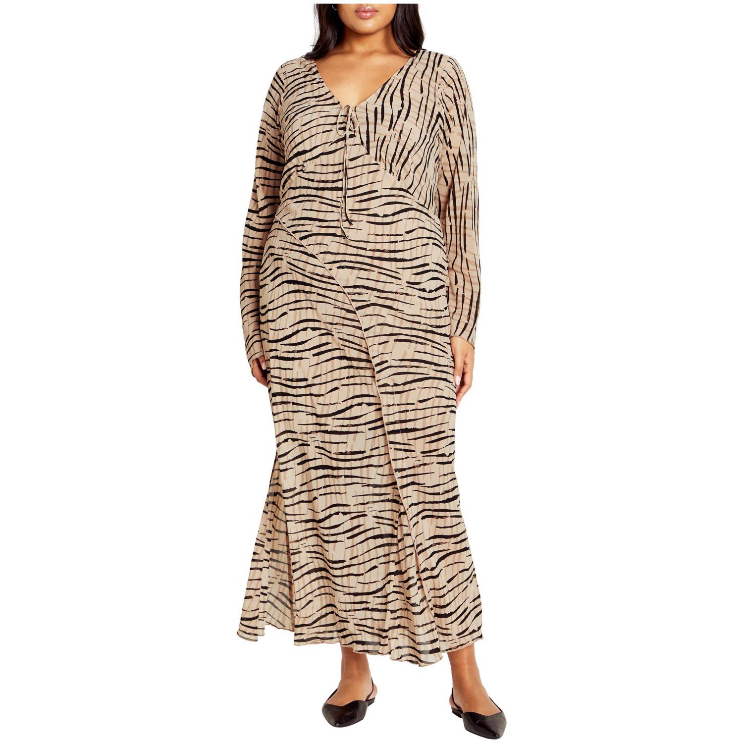 Plus Size Anthea Print Maxi Dress