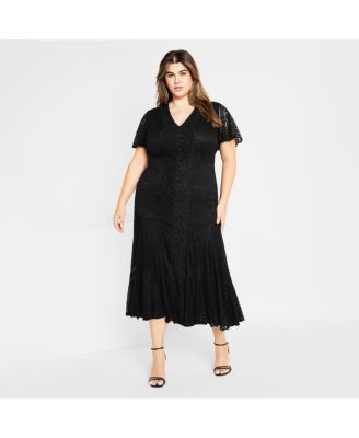 Plus Size Lace Christa Dress